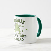 TOADALLY Liebegrandad-Frosch Tasse (VorderseiteRechts)