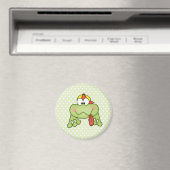 Toadally Niedlich Boy Frog Magnet (In Situ (Geschirrspüler))
