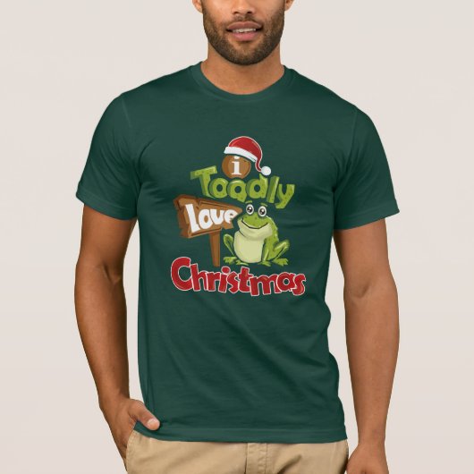 Toadly Liebe Weihnachten Weihnachtsgeheimnis Weihn T-Shirt (Vorderseite)