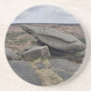 Toad's Mouth Rock, Sheffield. Getränkeuntersetzer