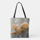 Toadstocker auf einem Baumstamm Tasche (Rückseite)