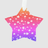 Toadstool Art, Regenbogenfarben Ornament (Rückseite)