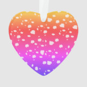 Toadstool Art, Regenbogenfarben Ornament (Rückseite)