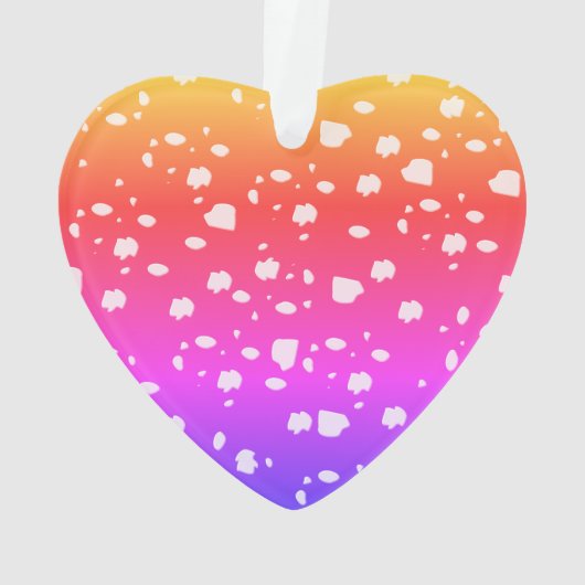 Toadstool Art, Regenbogenfarben Ornament (Rückseite)