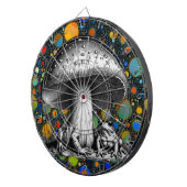 Toadstool Dartscheibe (Vorderseite rechts)