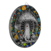 Toadstool Dartscheibe (Vorderseite Links)