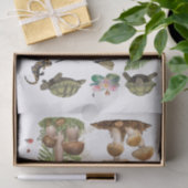 Toadstool entcoupage Papier Waldelemente (Geschenk)