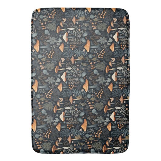 Toadstool Forest Badematte (Vorderseite Vertikal)