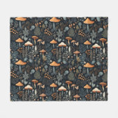 Toadstool Forest Fleecedecke (Vorderseite (Horizontal))