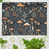 Toadstool Forest Geschirrtuch (Gefaltet)