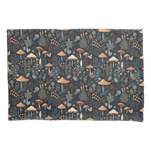 Toadstool Forest Kissenbezug (Vorderseite)