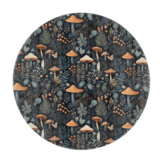 Toadstool Forest Schneidebrett (Vorderseite)