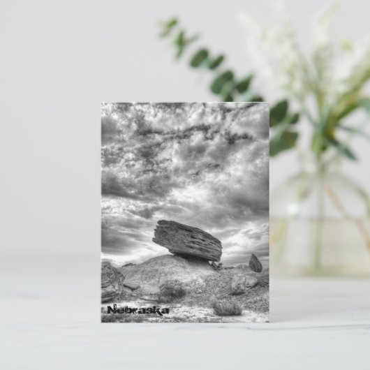 Toadstool Geologic Park, Nebraska Postkarte (Stehend Vorderseite)