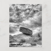 Toadstool Geologic Park, Nebraska Postkarte (Vorderseite)