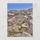 Toadstool Geological Park, Nebraska Postkarte (Vorderseite)