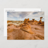 Toadstool Hoodoos Utah Postkarte (Vorne/Hinten)