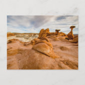 Toadstool Hoodoos Utah Postkarte (Vorderseite)
