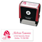 Toadstool Pilzadresse Permastempel (Beispiel)