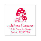 Toadstool Pilzadresse Permastempel (Design)