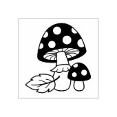 Toadstool Pilze Gummistempel (Prägung)