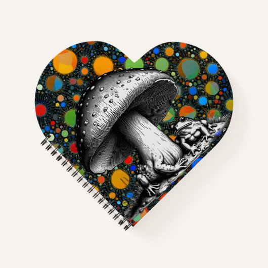 Toadstool Spiral Notebook Notizblock (Vorderseite)