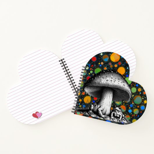 Toadstool Spiral Notebook Notizblock (Innenseite)
