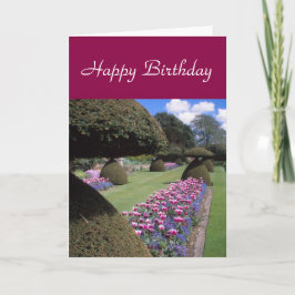 Toadstool-Topiarykarte Karte