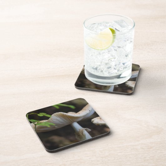 Toadstool Umbrella Getränkeuntersetzer (Rechte Seite)