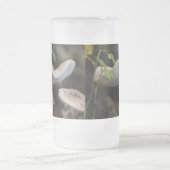 Toadstool Umbrella Mattiert Glass Beer Tasse (Mittel)