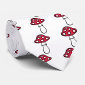 Toadstoolfliegenblätterpilz Krawatte (Gerollt)