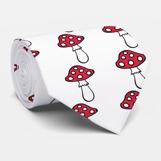 Toadstoolfliegenblätterpilz Krawatte (Gerollt)