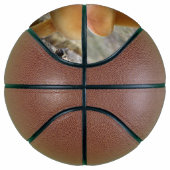 Toadstools auf einem TRee Trunk Basketballs (Rechts)