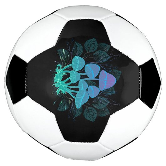 Toadstools in Bushes Fußball (Gedreht)