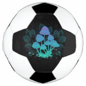 Toadstools in Bushes Fußball (Vorderseite)