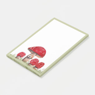 Toadstools Post-it Klebezettel