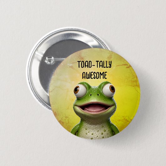 ToadTally Phantastisch Button (Vorne & Hinten)