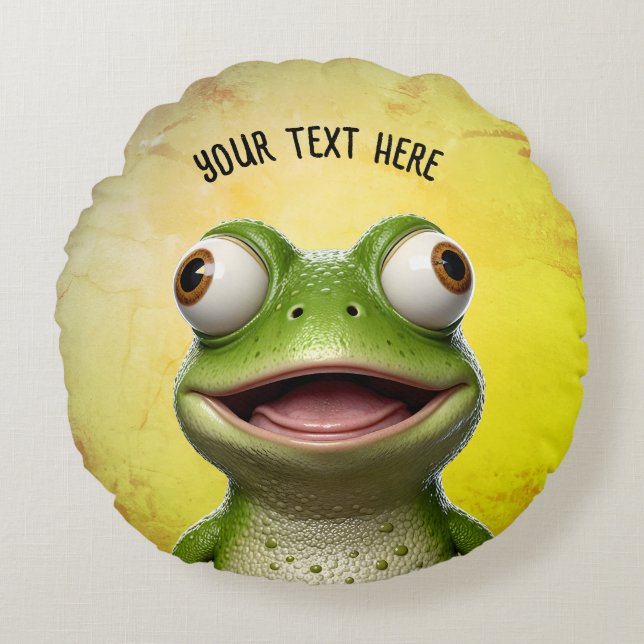 ToadTally Phantastisch Rundes Kissen (Vorderseite)