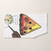 toalha de mão. desenho feito a lápis handtuch (Handtuch)