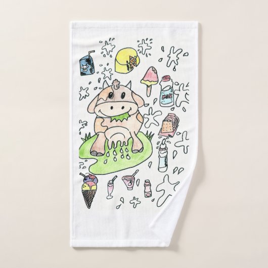 Toalha de mão, desenho infantil. handtuch (Handtuch)