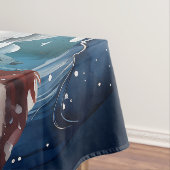 Toalha de Mesa (Tablecloth) Noite do Papai Noel Tischdecke (Beispiel)