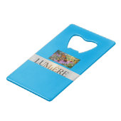 TOALLA DE GOLF   GELDBEUTEL FLASCHENÖFFNER (Vorderseite Schrägansicht)