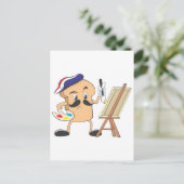 Toast Artist Postkarte (Stehend Vorderseite)