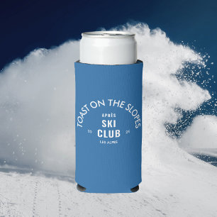Toast auf den Pisten Après Ski Club Sky Blue Selters Dosenkühler