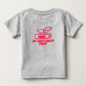 Toast Baby's T-Shirt machen (Rückseite)