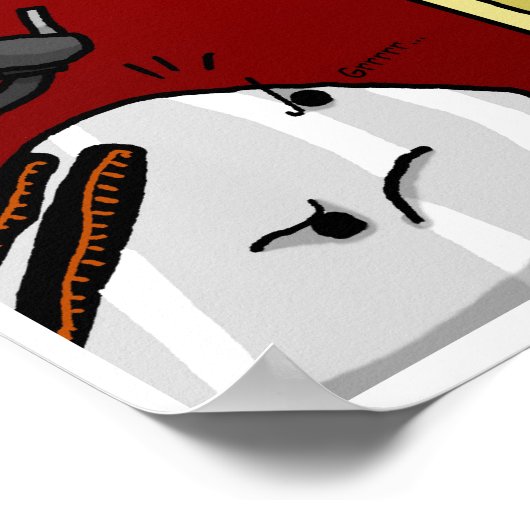 Toast-Comicen Kastenposter Poster (Ecke)