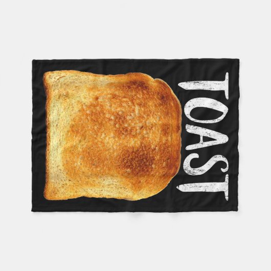 Toast Costume Halloween Funny Bread Lover Christma Fleecedecke (Vorderseite (Horizontal))