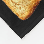 Toast Costume Halloween Funny Bread Lover Christma Fleecedecke (Ecke)