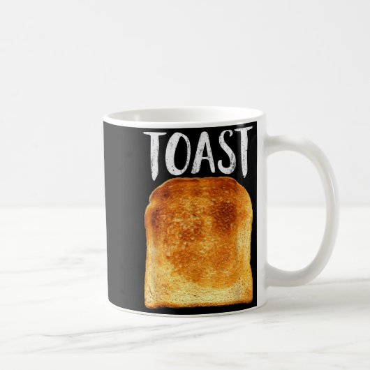 Toast Costume Halloween Funny Bread Lover Christma Kaffeetasse (Rechts)