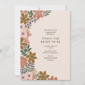 Toast der Braut Cocktail Stunde Dusche Einladung (Vorderseite)