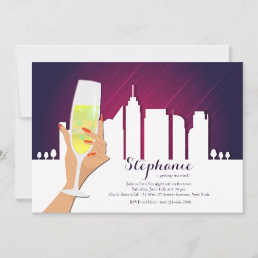 Toast der Einladung (Vorderseite)